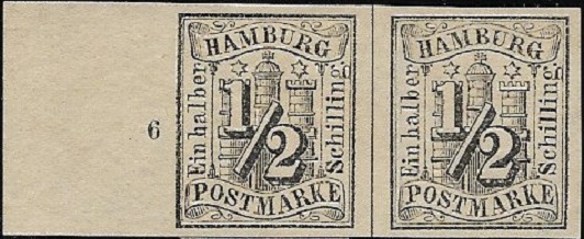 Vom linken Rand mit Reihenzahl „6“