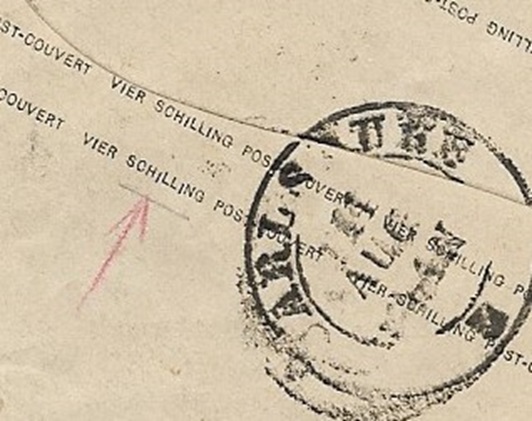 Tief stehendes „I“