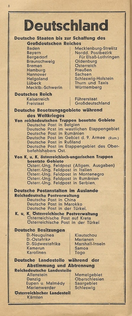 Das Inhaltsverzeichnis
